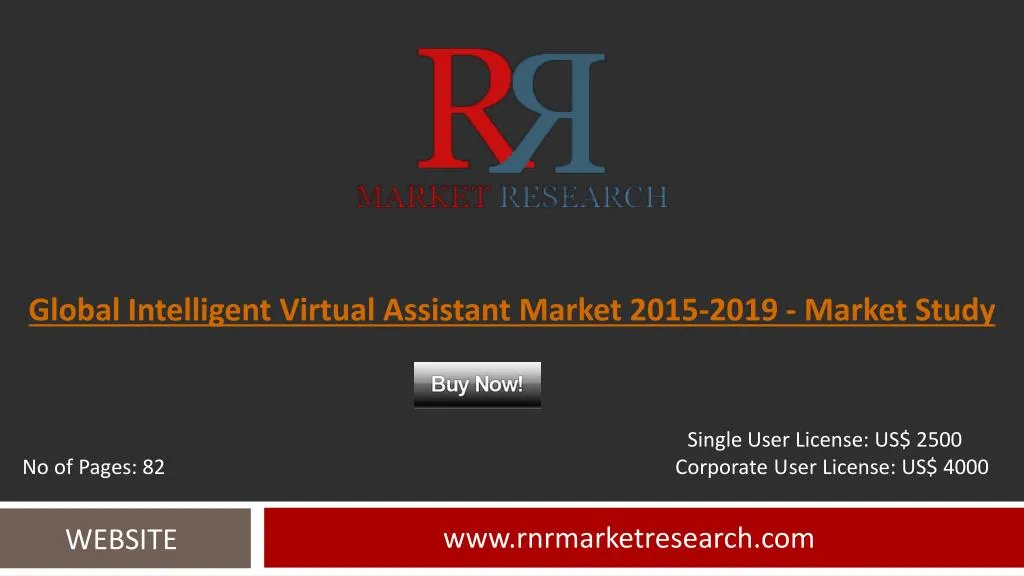 global intelligent virtual assistant market 2015 2019 market study