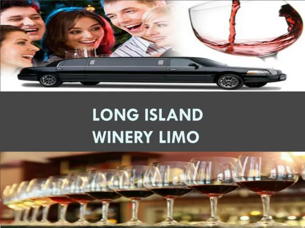 Long Island Winery Limo