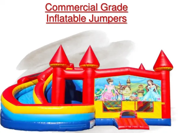 PPT- Inflatable Jumpers for sale