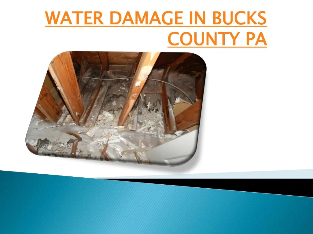 water damage in bucks county pa
