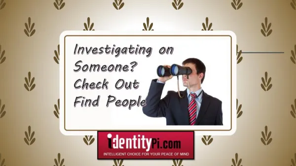 Investigating On Someone? Check Out and Find People