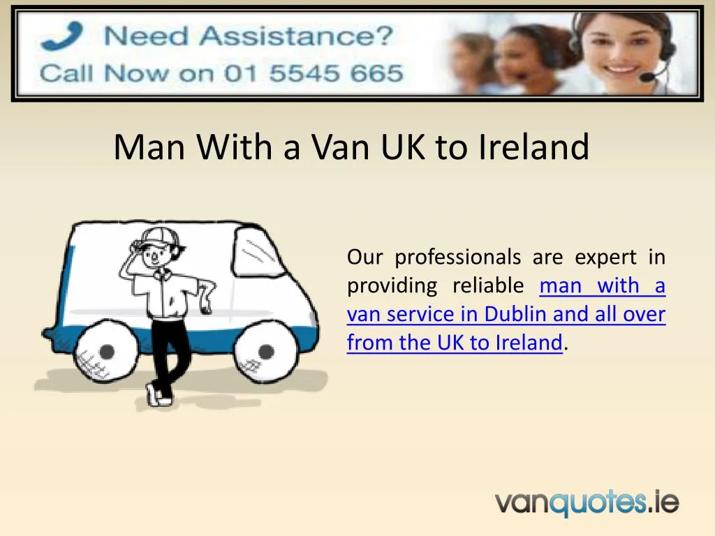 man with a van uk to ireland