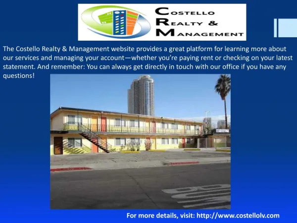 Management of Rental Properties