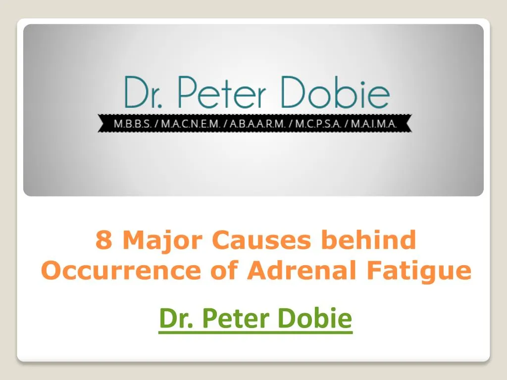 8 major causes behind occurrence of adrenal fatigue