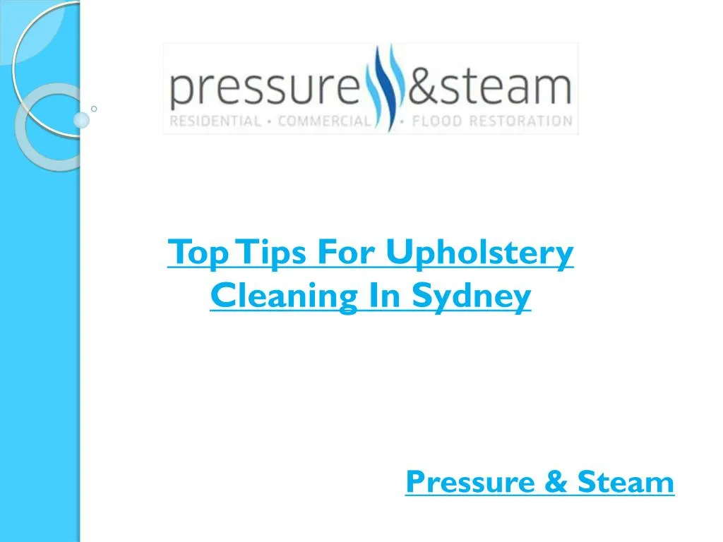 top tips for upholstery cleaning in sydney