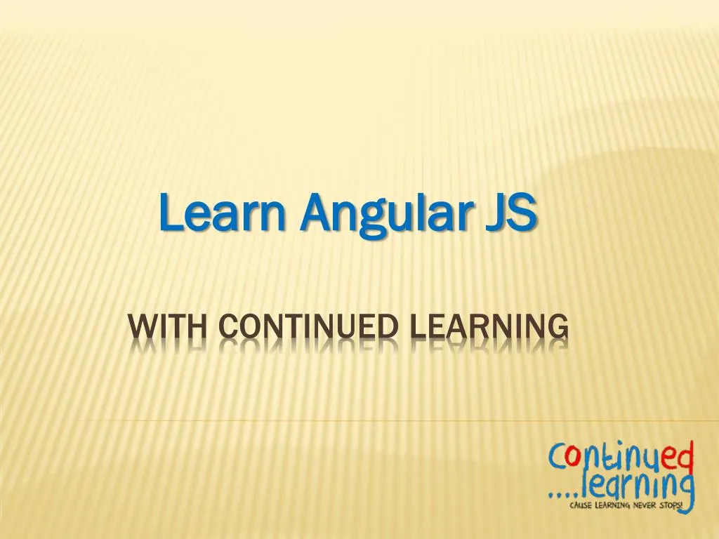 learn angular js