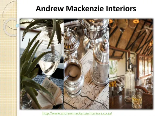 Interior Decorating Ideas - Andrew Mackenzie