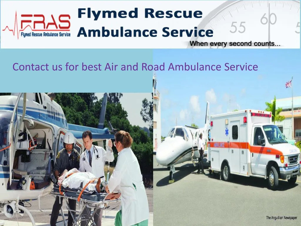 contact us for best air and road ambulance service