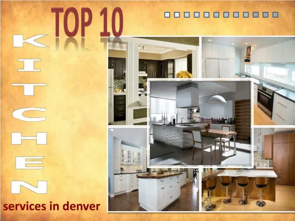 Top 10 Kitchen Design Services In denver