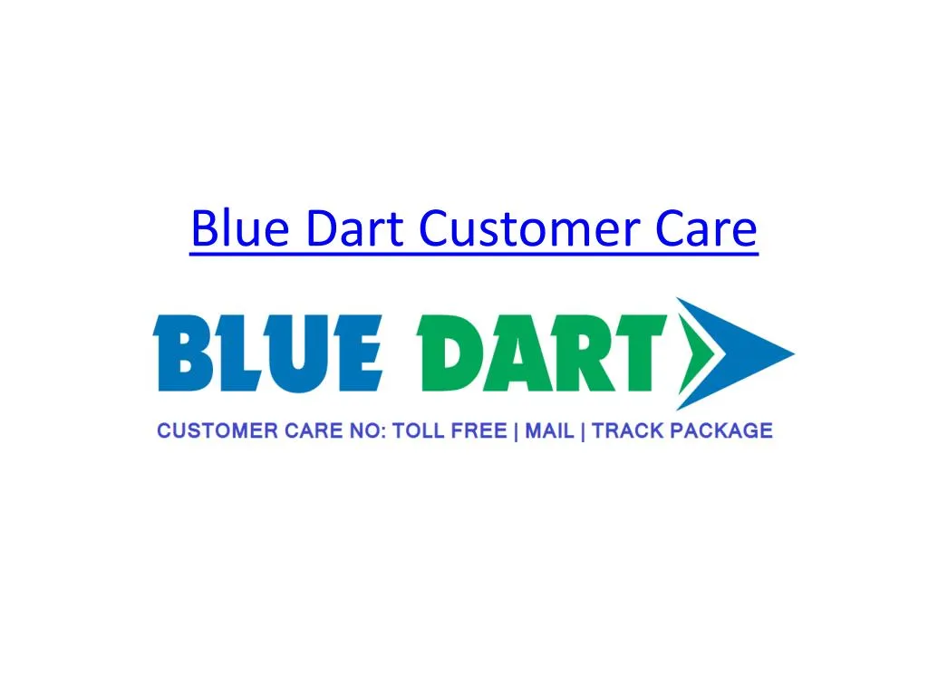 blue dart customer care