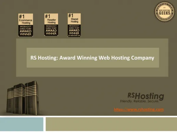 Cheap Web Hosting -RS Hosting
