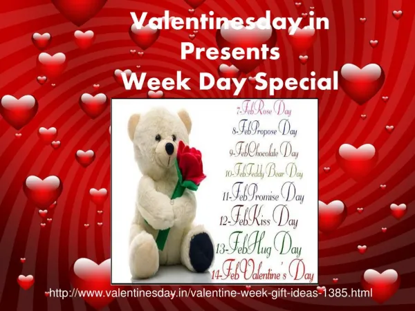 Valentine Week Day Special gift ideas