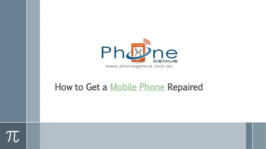 how to get a mobile phone repaired