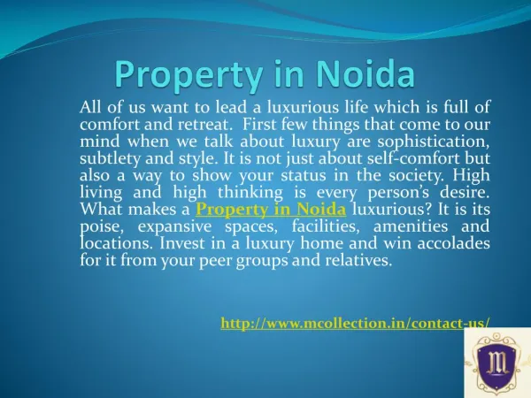 Property in Noida