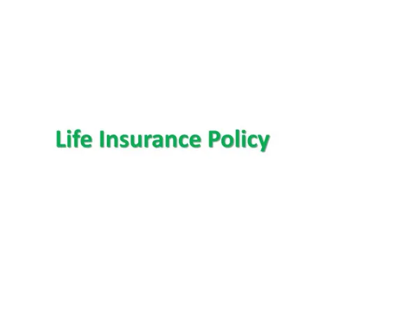 Top Reasons why you should buy life insurance policy