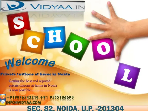 Best Home tuitions in Noida