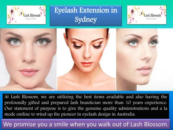 Eyelash Extensions Sydney| Lash Blossom