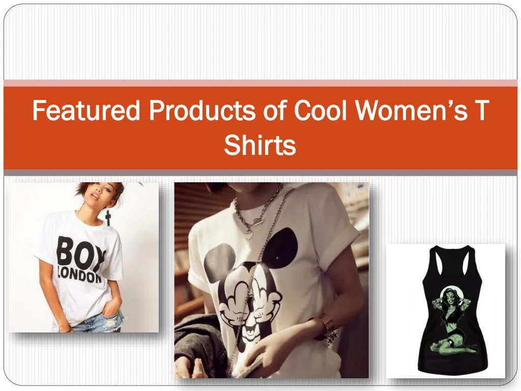featured products of cool women s t shirts