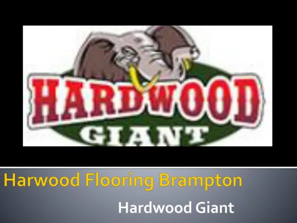 Harwood Flooring Brampton