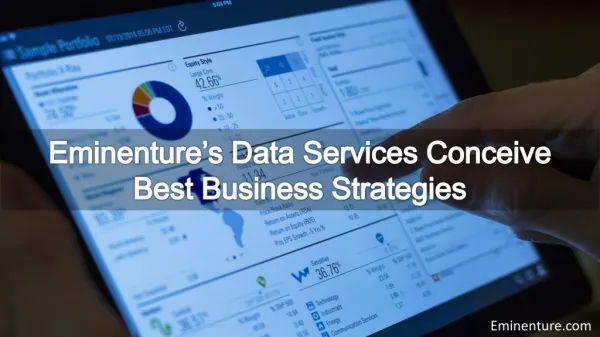 Eminenture’s Data Services Conceive Best Business Strategies
