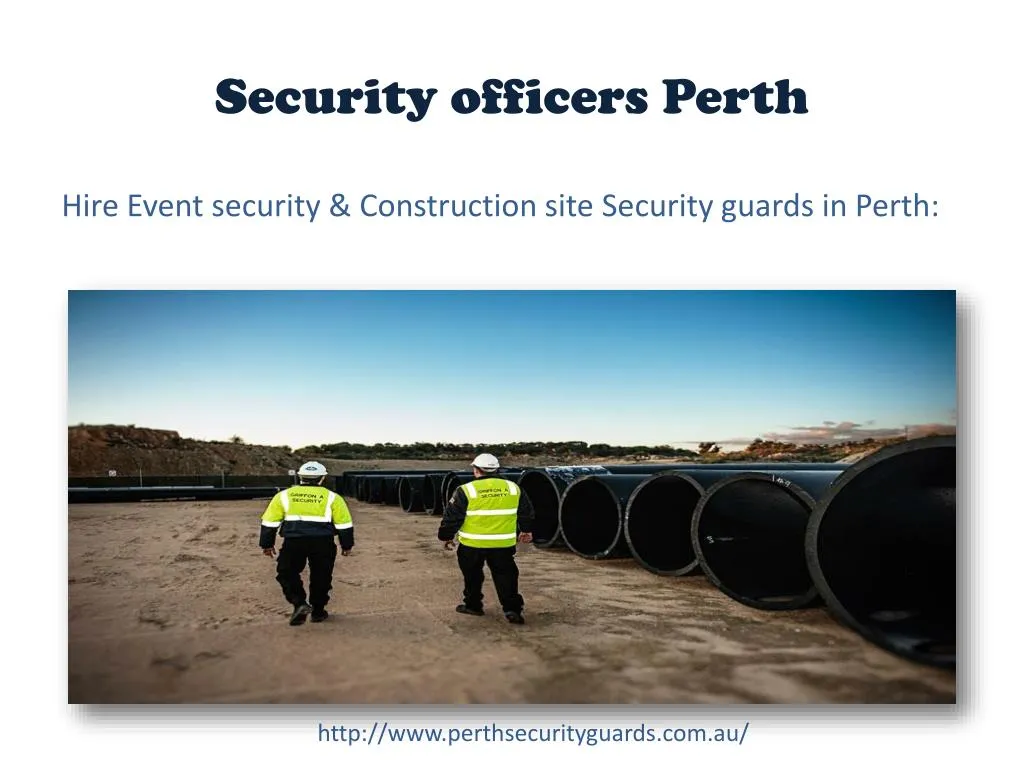 security officers perth