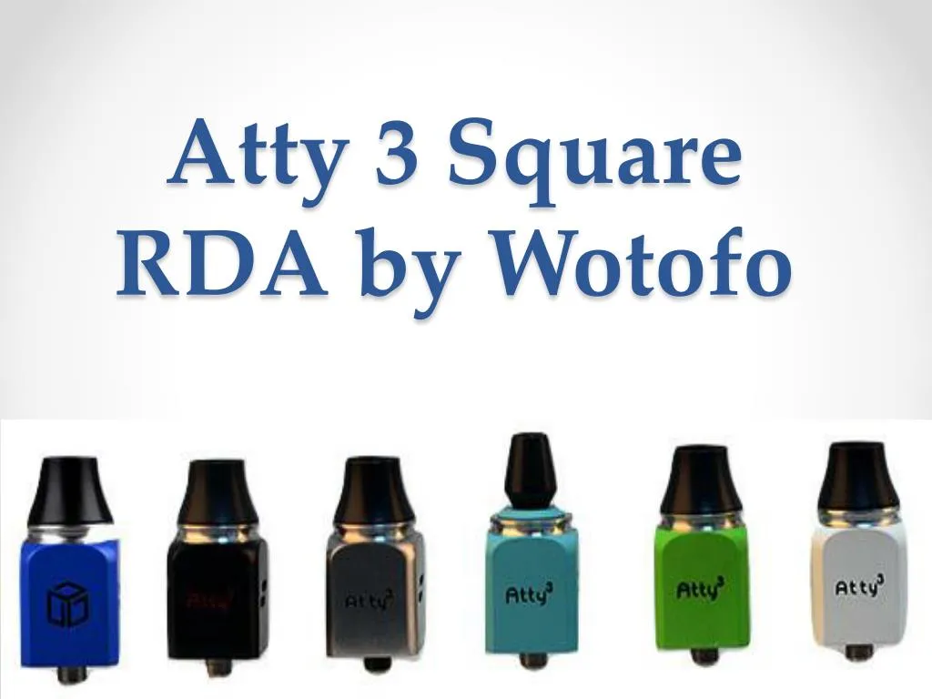 atty 3 square rda by wotofo
