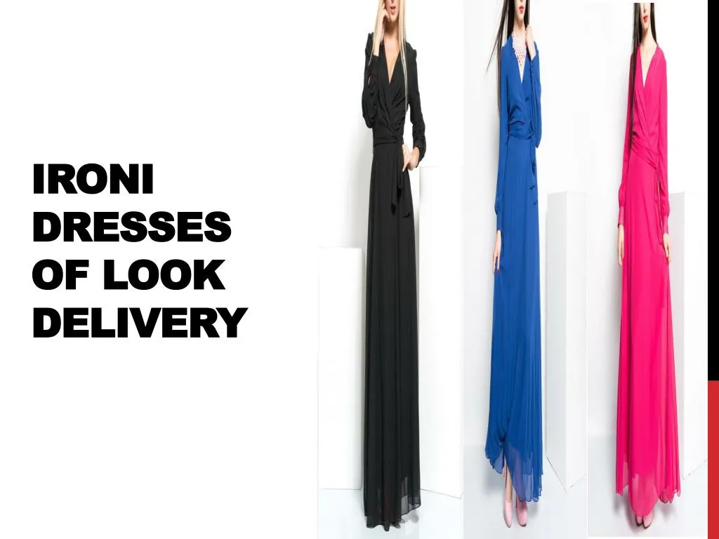 ironi dresses of look delivery