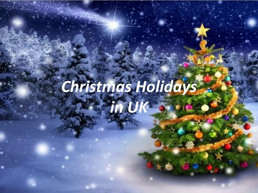 christmas holidays in uk