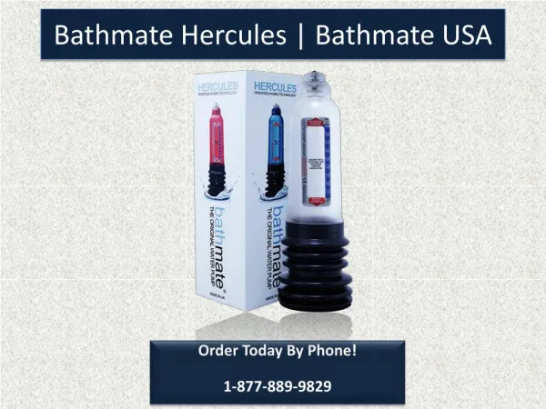 Bathmate Hercules | Bathmate USA