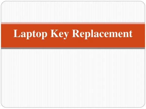 Laptop Key Replacement