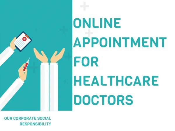 Online Appointment For Healthcare Doctors