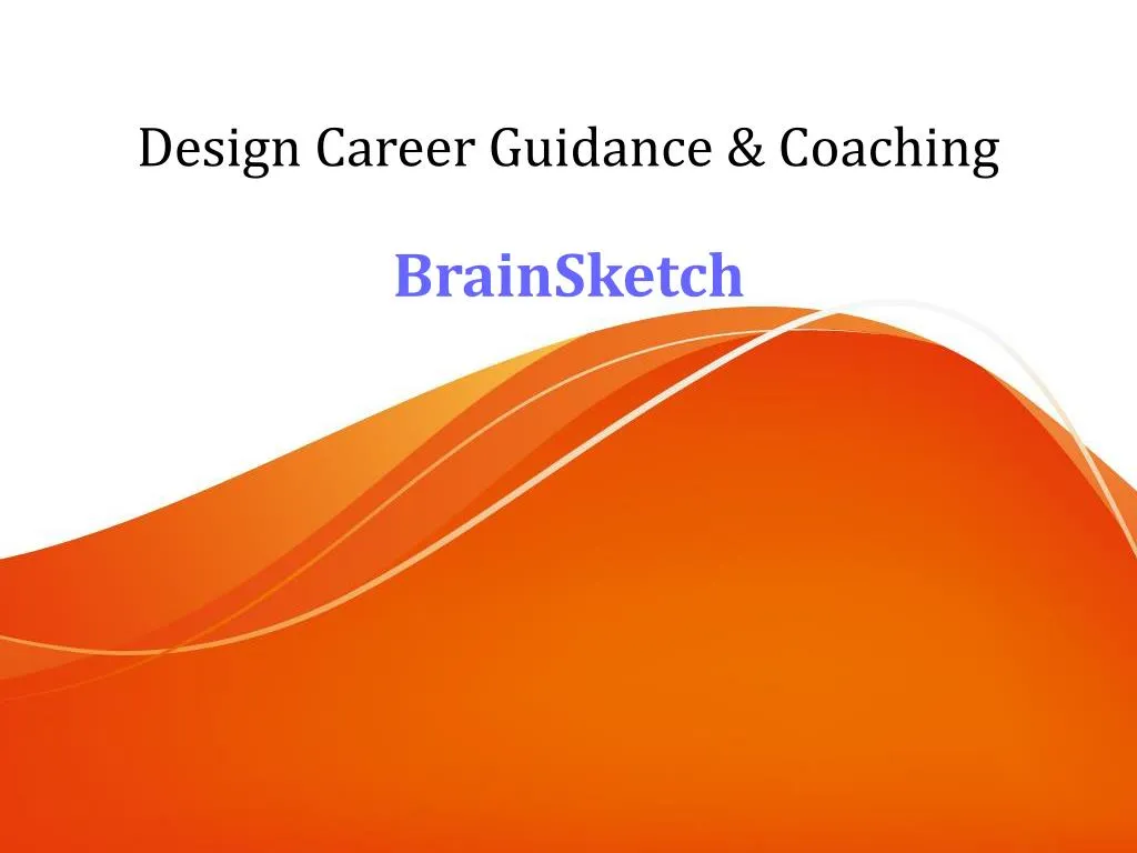 design career guidance coaching