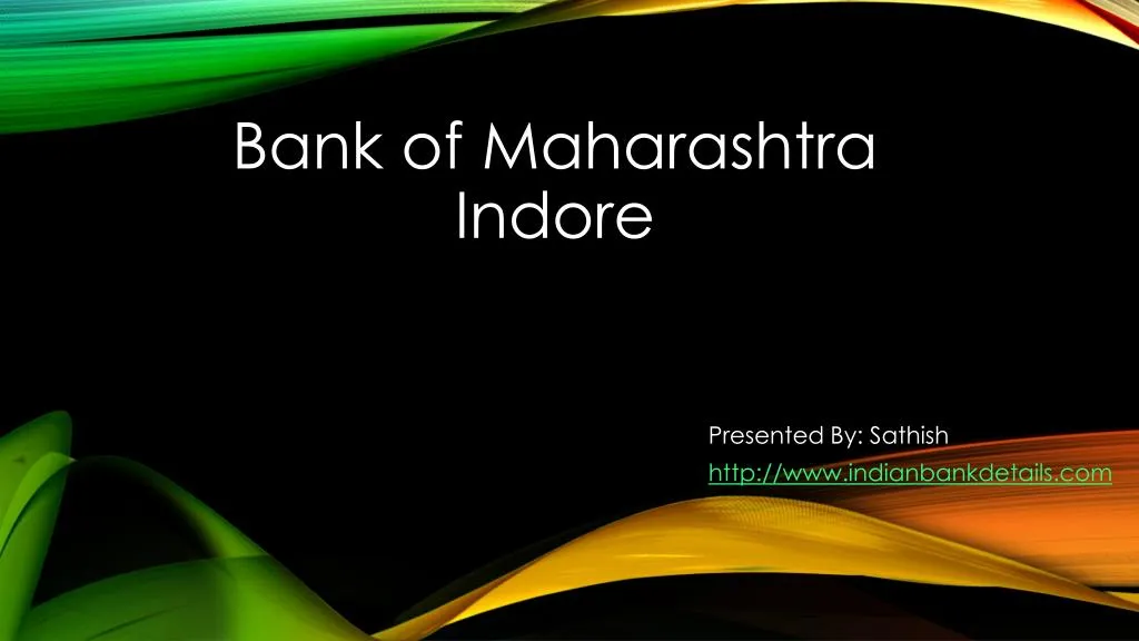 bank of maharashtra indore