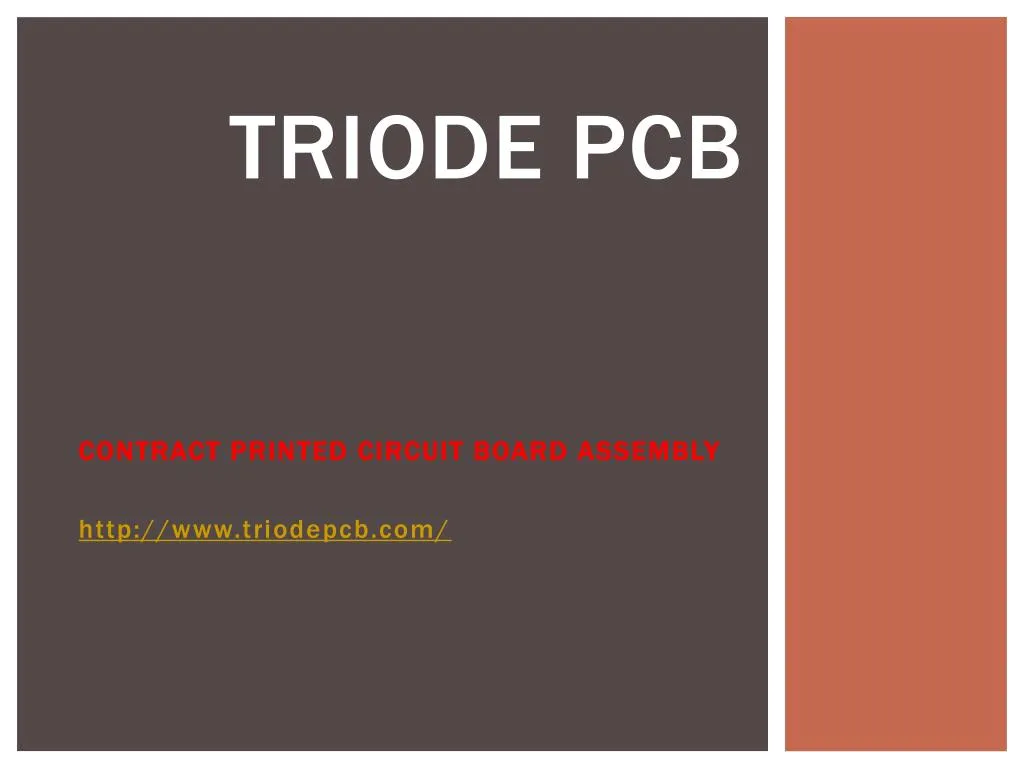 triode pcb
