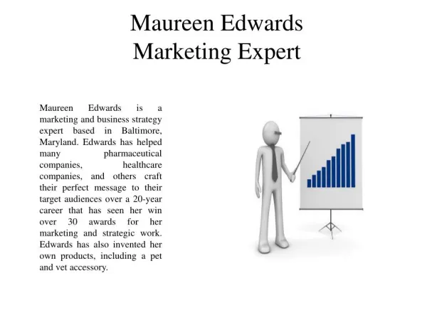 Maureen Edwards marketing expert