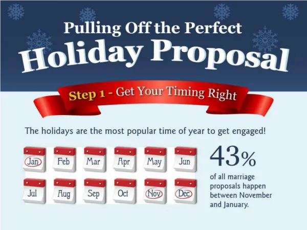 Holiday proposals