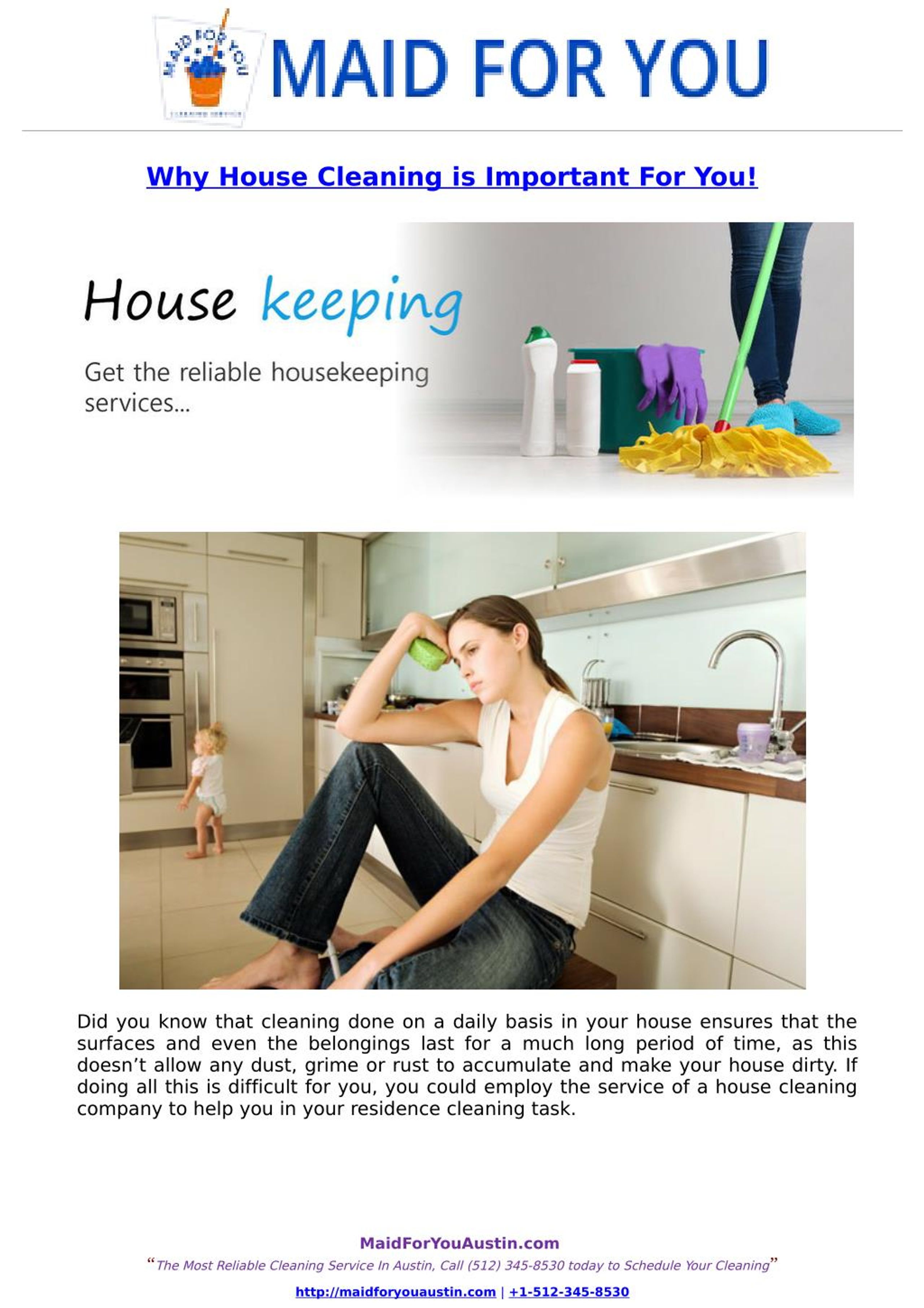 PPT - Why House Cleaning is Important For You PowerPoint Presentation ...
