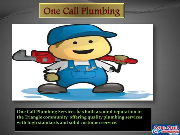 One Call Plumbing