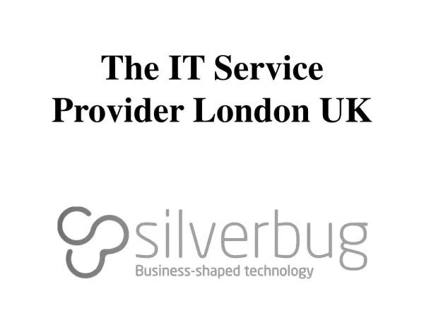 The Best Managed IT Service Provider London UK