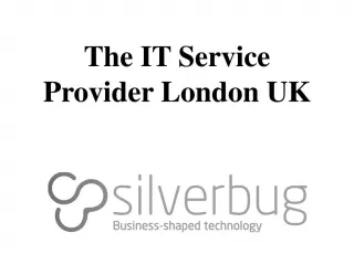 The Best Managed IT Service Provider London UK - slide 1