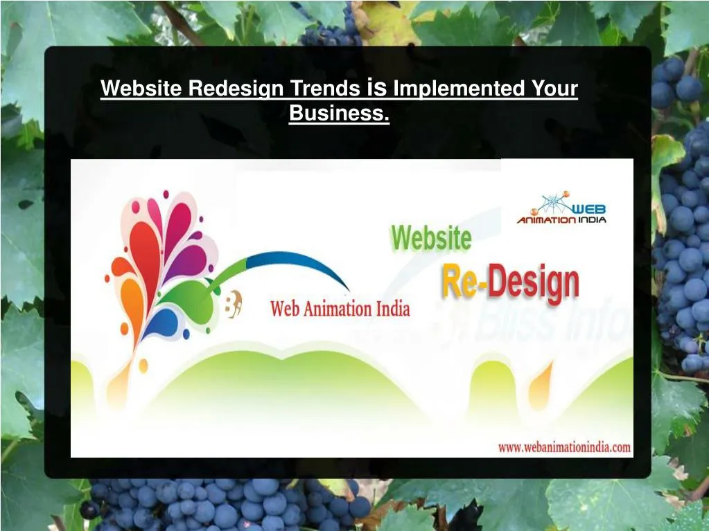 website redesign trends is implemented your business