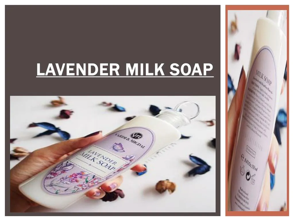 lavender milk soap