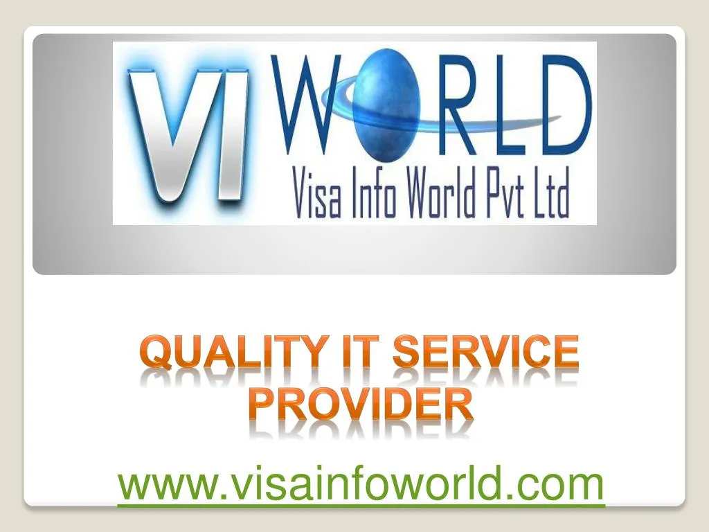 quality it service provider