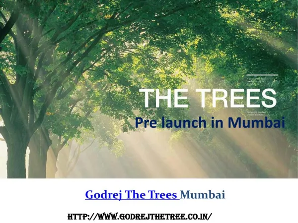 Godrej the Trees | Residential Development | Mumbai
