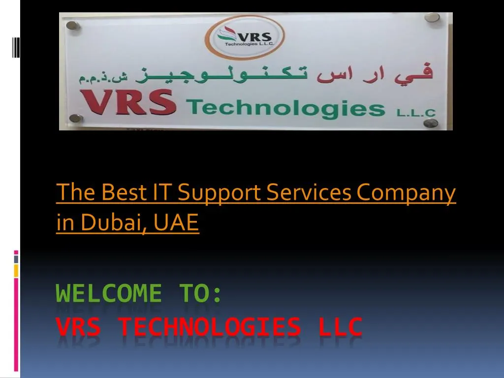 the best it support services company in dubai uae