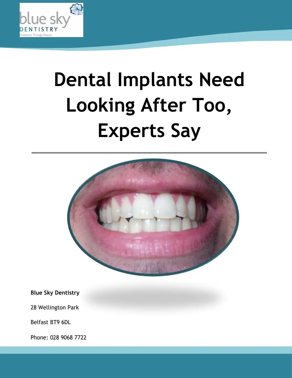 Ppt Dental Implants Need Looking After Too Experts Say Powerpoint Presentation Id