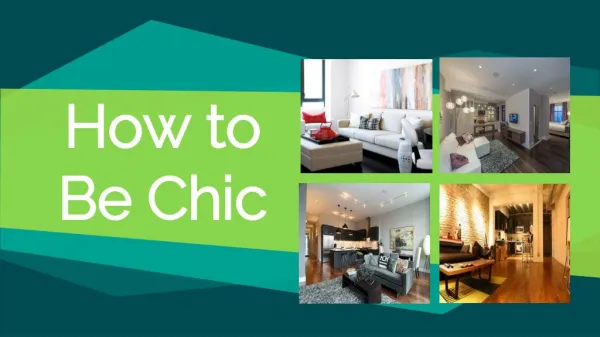 How to Be Chic