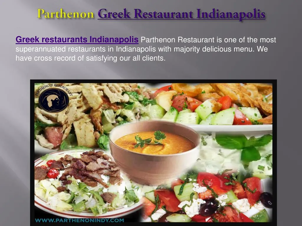 parthenon greek restaurant indianapolis