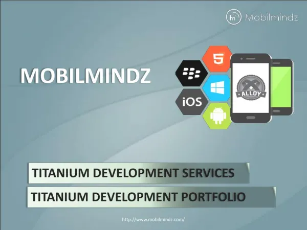 Titanium App Development Services