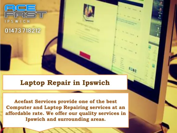 Laptop repairing in ipswich